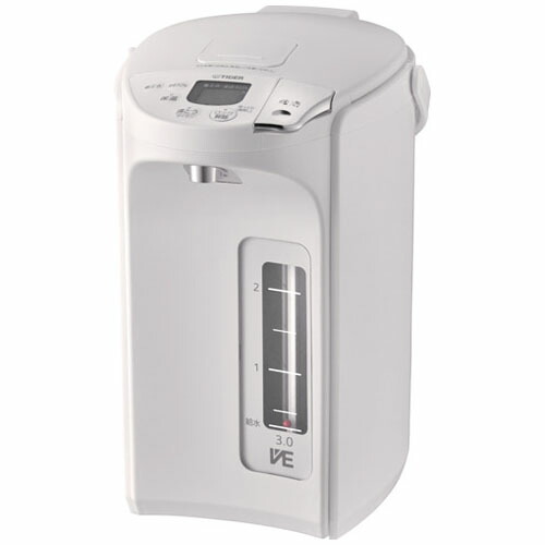 蒸気船受け答え VE 明かりまほうびん ポット 3.0L アーバンホワイト PIP-G300 WE タイガー魔法瓶 5度合い保温 とく子さん キッチン家電-家電-その他キッチン家電