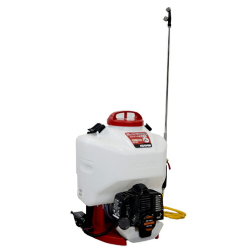 背負式発動機動噴(カスケード式) ES-20C 工進(KOSHIN) 2循環過程 20L