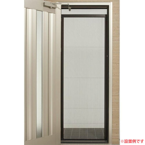 ドア用プレミアムアコーディオン網戸 幅62～92cm 高さ219～240cm ドアーモ DRM-219 セイキ販売 標準タイプ【個人宅配送不可】｜オアシスプラス 21,024円