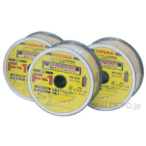 軟鋼用ノンガスワイヤー 0.8φ×0.8kg PF-01×3個 SUZUKID(スズキッド )