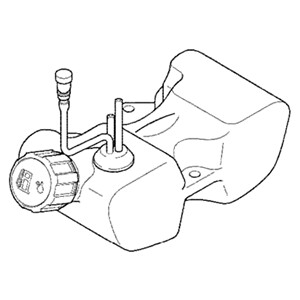 燃料タンクアッセンD 背負式刈払機 XRE26-TU26用 カーツ(KAAZ)｜オアシスプラス