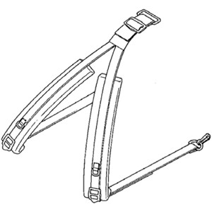 背負いダンス楽隊B 背負式刈払機 BK3410FL/BK3410FL-EZ用 Zenoah(ゼノア) お仕舞い具無