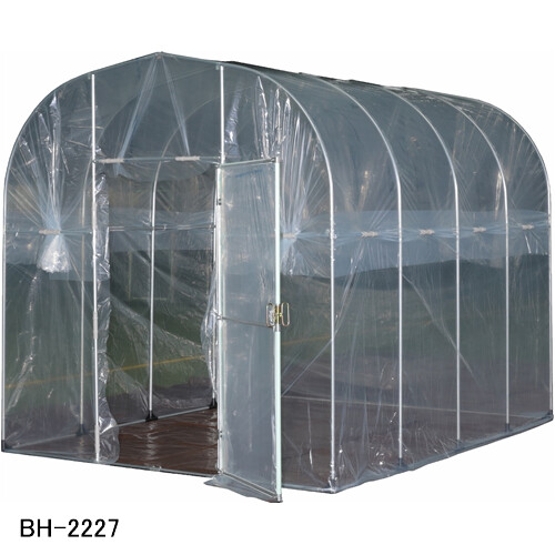 移動式家庭菜園ハウス BH-2227 南栄工業 約1.8坪 パイプベース式【地域別運賃】【営業所留め可】｜オアシスプラス