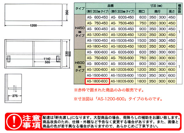 大勧め ステンレス吊戸棚 H600mm AS-1800-600 東製作所 azuma bellanovias.com.mx