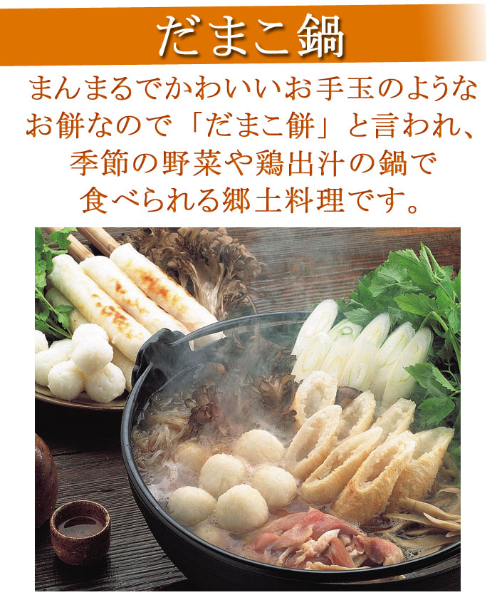 市場 秋田名物 だまこ餅5個入 2〜3人前 比内地鶏スープ付 きりたんぽ4本 きりたんぽ 秋田 だまこ餅鍋 お歳暮ギフト