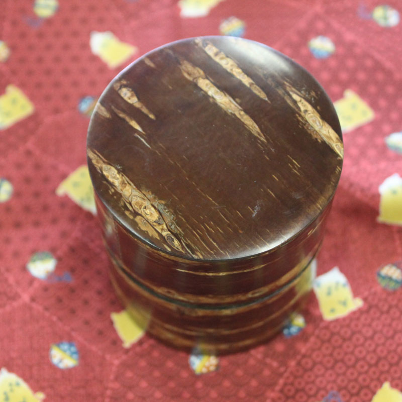 【桜皮細工】総皮茶筒 煎茶君 100g 和 工芸 ギフト 茶筒 お茶 プレゼント 雑貨 小物 秋田 民芸 お土産|秋田のグルメ・逸品 銘店 おばこ