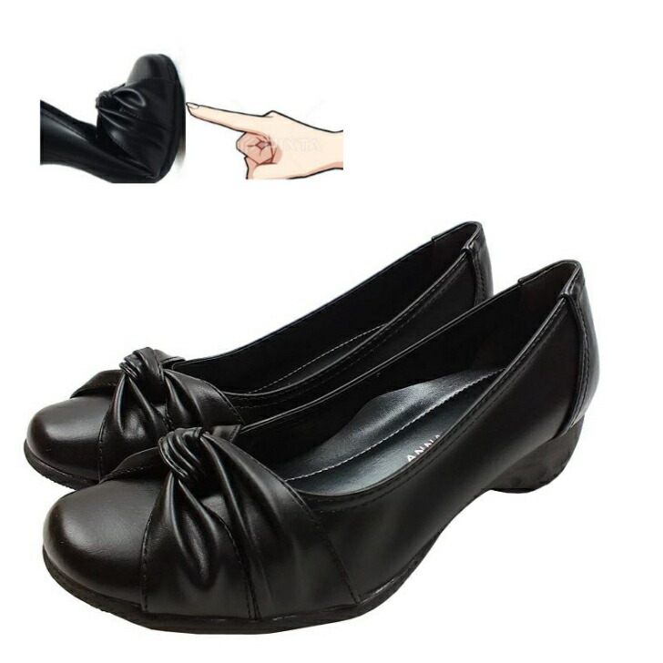 セール BIEN ANDAR 6150 黒 日本製 幅広 3E 手造り ハンドメイド 高級 カーフ パンプス 婦人 レディース 冠婚葬祭 礼装 葬式 フォーマル シューズ ストラップ ソッケツ 22.5 BIEN ANDAR 6150 クロ フジン レディース テヅクリ