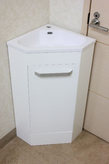 楽天市場 洗面台 洗面化粧台 幅400 洗面所 洗面化粧台 鏡 収納 洗面器 洗面ボウル 洗面ボール 水栓 コンパクト 洗面化粧台kots 5090 コーナー設置タイプミラーは付いていません 水栓金具 蛇口 は別売になります オバラ住設楽天市場店