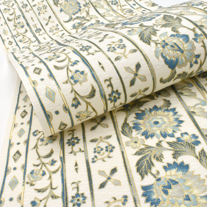 楽天市場】京の名門 岡重 謹製 岡重更紗 博多織 八寸 名古屋帯 金印