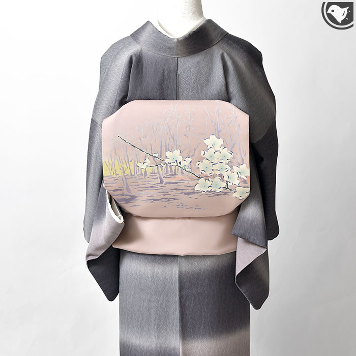 t*u様 新品　美品　袷　結城紬　80亀甲　小紋　フルセット　帯帯締め帯揚げ　1 洗える着物 セット 「袷着物＋京袋帯＋帯揚げ＋帯締めの4点セット 全8