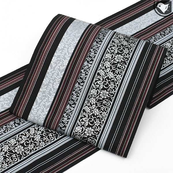 ⑥⑧③羅 黒木織物 博多織 夏帯 名古屋帯 正絹 証紙 はじく加工済 楽天市場】夏帯 博多織 名古屋帯 八寸 正絹 仕立て上がり 普段用