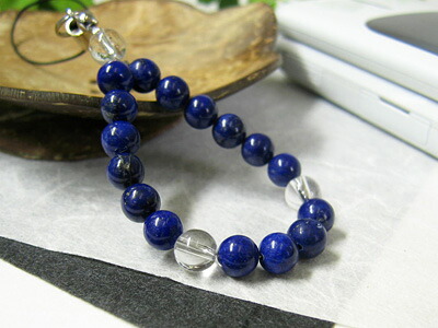 楽天市場】天然石 パワーストーン ラピスラズリ 6mm玉 ストラップ