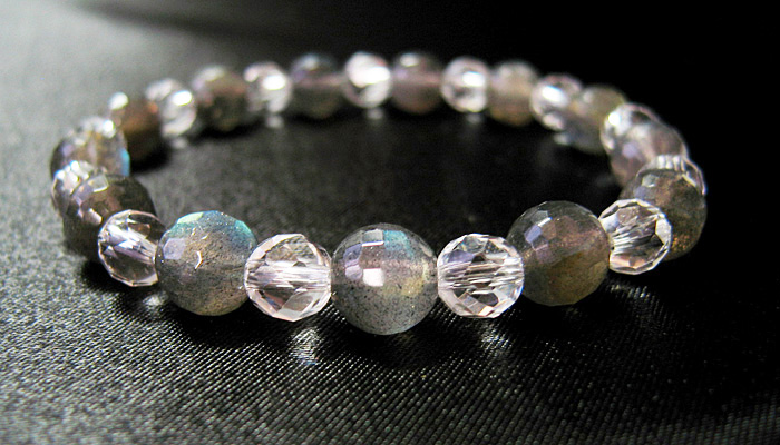 一点物　天然石　ハンドメイドブレス　アラシャン　ハート　ラブラドライト 楽天市場】ラブラドライト ブレスレット ハート マダガスカル産 一点物