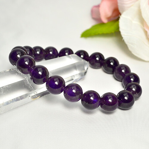 楽天市場】ガーデンアメジストAAA 庭園紫水晶 10mm ブレスレット