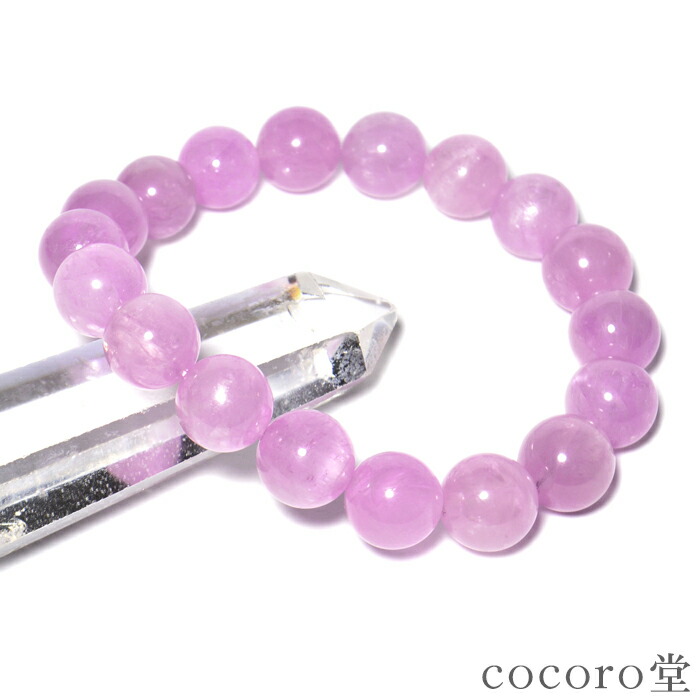 楽天市場】天然石 ブレスレット 【数量限定】高品質 クンツァイト 7