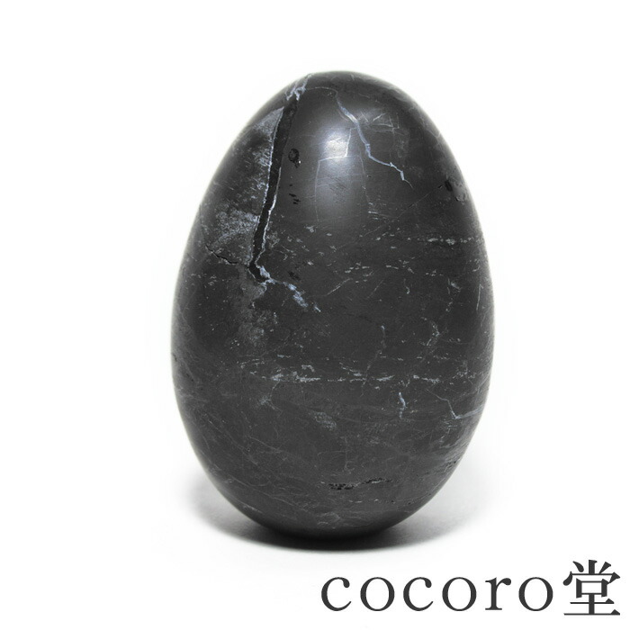 幻の天然鉱石 パワーストーン シリカ Cocoro堂 次回入荷未定 エッグシェイプ 次回入荷未定 天然石 ブラック 置き物サイズ 約38 38 高さ55mm 天然石 恋愛 天然石 ゆうパケット不可 恋愛 ブラック 重さ 約108gレディース パワーストーン シリカ