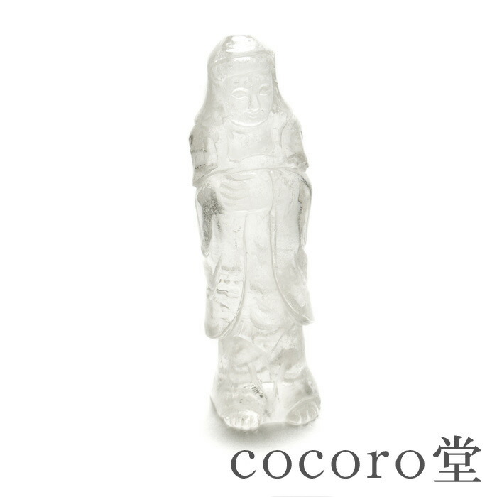 楽天市場】天然水晶観音彫り置物｜パワーストン水晶 観音様 置物