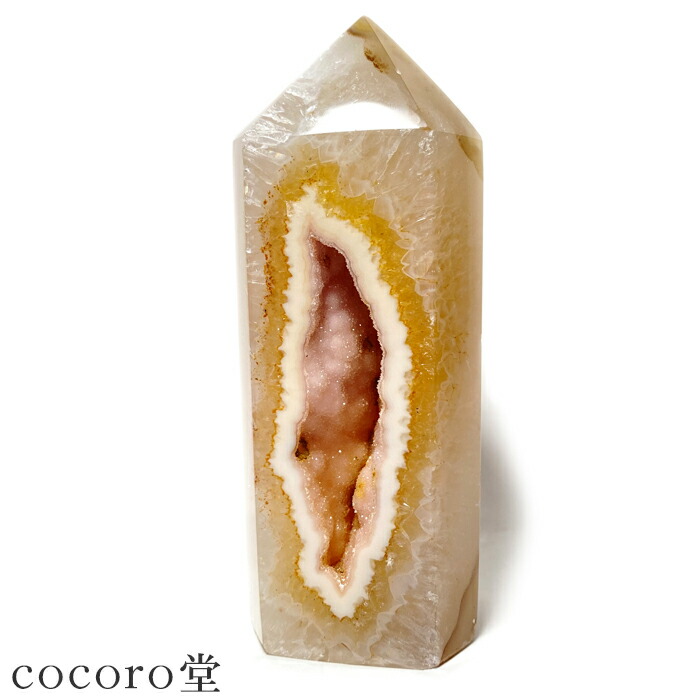 楽天市場】瑪瑙 メノウ アゲート ドゥルージー 虹有り ブラジル産