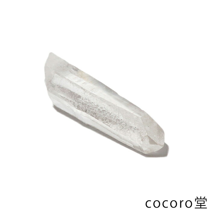 天然石 パワーストーン 【一点もの】 ゼッカデソウザ産 ヴィジョンクォーツ ポイント 置き物 サイズ：約29×81×高さ18mm 重さ：約66g レディース メンズ 勝負 恋愛 【メール便不可】