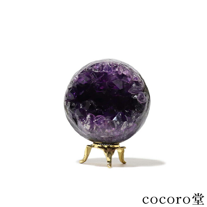 楽天市場】笑口アメジスト 日本国内宝石鑑別書付き 開運 縁起 径約5.5