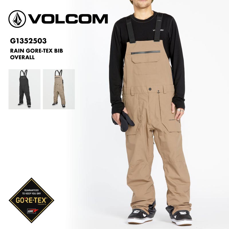 Volcom スノーボード用オーバーオール 楽天市場】VOLCOM/ボルコム メンズ スノー ビブパンツ RAIN GORE