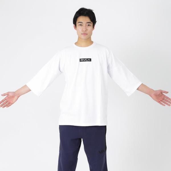 楽天市場 全品5 Off券配布中 Rvca ルーカ メンズ Tシャツ Ba041 218 ロンt ダボダボ トップス ティーシャツ 七分袖 ロゴ 男性用 Oc Sports Annex