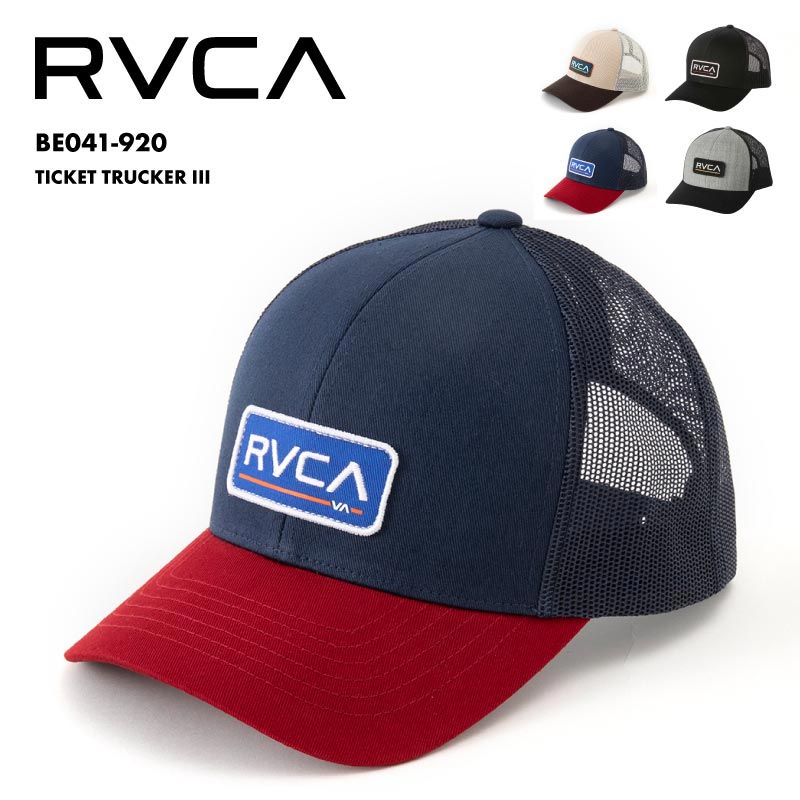 楽天市場】エントリーP10倍 RVCA/ルーカ メンズ メッシュ キャップ