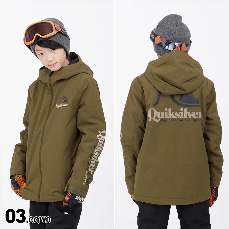 在庫即納 スノージャケット のスノーボードウェア Quiksilver 上 男の子用 スノーボード用ウェア スノーボードウェア Jk 女の子用 スポーツ スノーボードのocstyle全3色 Quiksilver クイックシルバー The スキーウェア Winter 全品5 Off券配布中 In スノーウェア