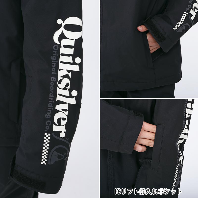 在庫即納 スノージャケット のスノーボードウェア Quiksilver 上 男の子用 スノーボード用ウェア スノーボードウェア Jk 女の子用 スポーツ スノーボードのocstyle全3色 Quiksilver クイックシルバー The スキーウェア Winter 全品5 Off券配布中 In スノーウェア