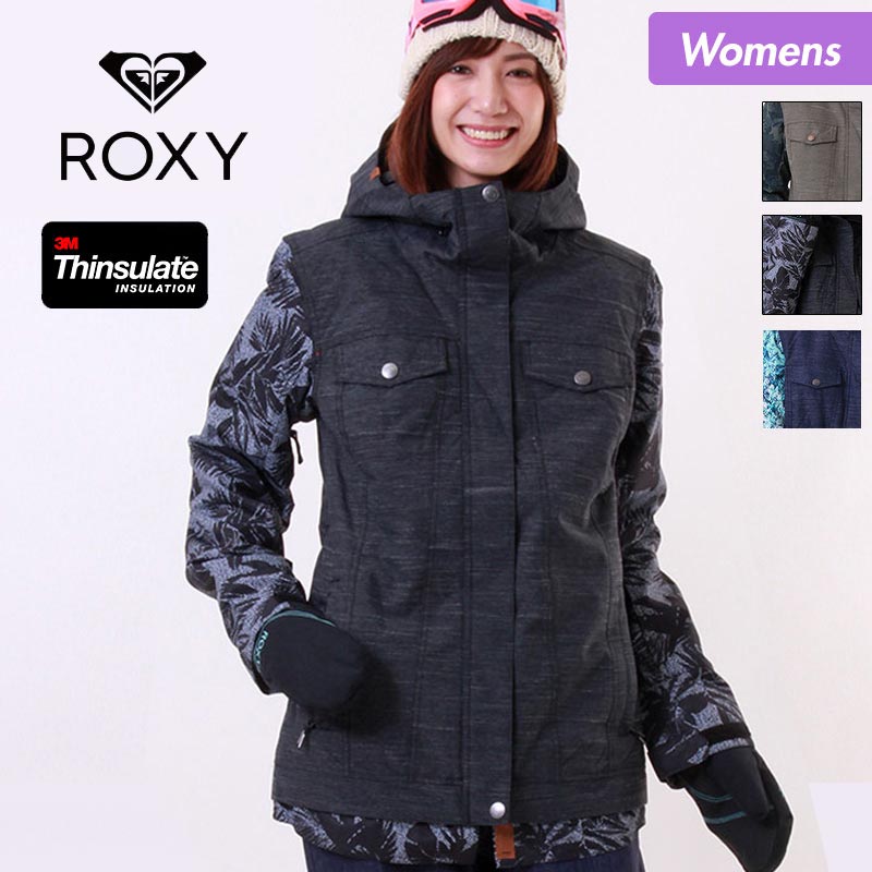 メーカー直販超安い 全品最大p14倍 ロキシー スノーボードウェア スキーウェア ボードウェア Roxy レディース ジャケット Erjtj スノーウェア スノボウェア スノボーウェア ウエア スノージャケット 上 女性用 おしゃれ 人気 かわいい 全3色 Roxy のスノーボード