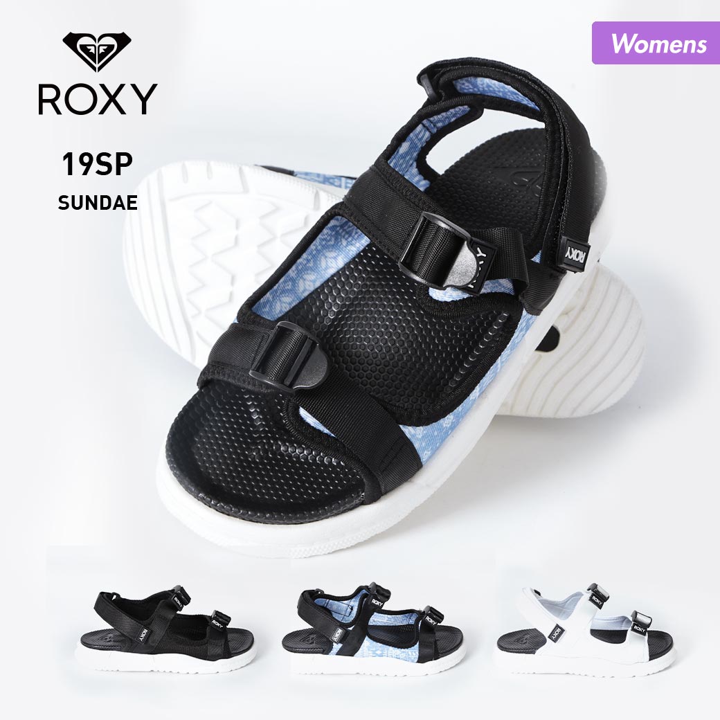 【楽天市場】【SALE】 ROXY/ロキシー レディース アウトドア サンダル RSD191316 ビーサン さんだる ペタサンダル ビーチ