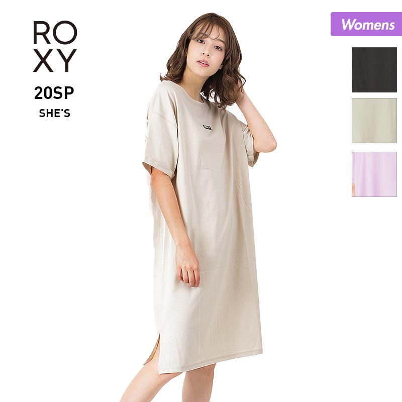 楽天市場 Roxy ロキシー レディース 半袖 ワンピース Rdr1056 ロング丈tシャツ ティーシャツ Tシャツワンピース 女性用 スポーツ スノーボードのocstyle