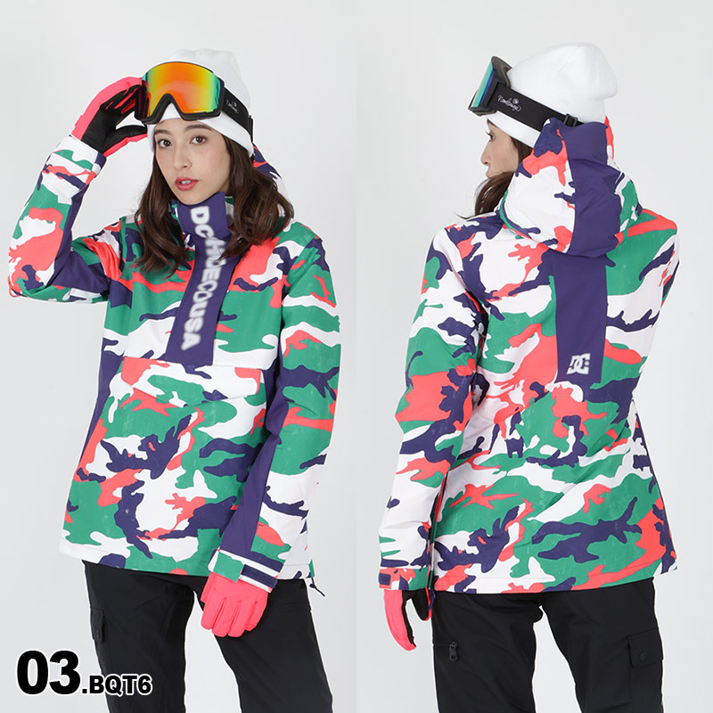 DCSHOES/ディーシーシューズレディーススノーボードウェアジャケットEDJTJ03045スノージャケットスノーウェアスノボウェアスノボウエアスキーウェア上女性用