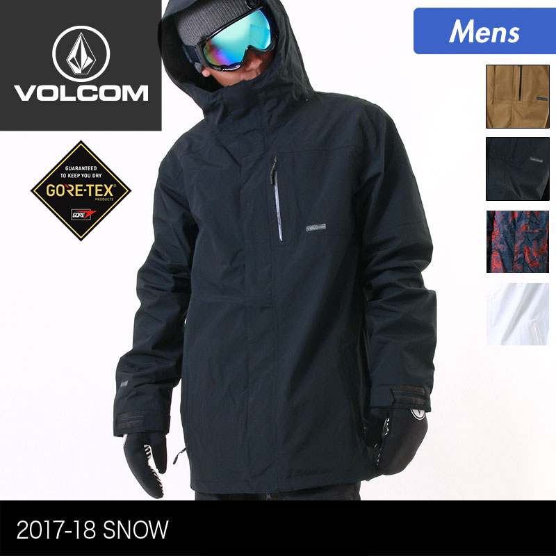 【楽天市場】VOLCOM/ボルコム メンズ GORE-TEX スノーボードウェア ジャケット G0651804 スノーウェア スノボウェア