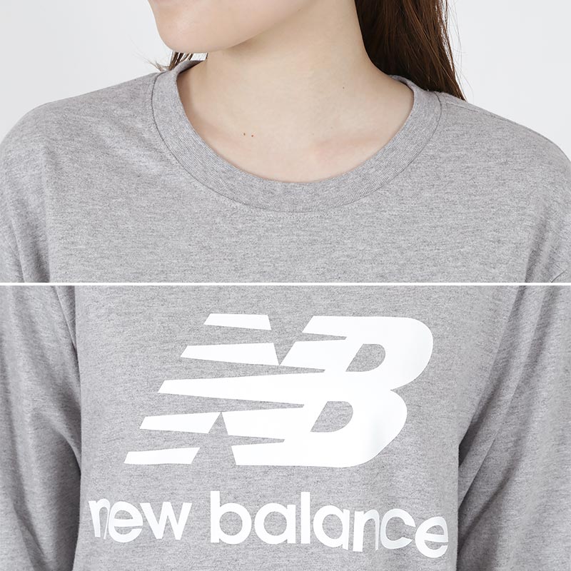 楽天市場 最大2 000円off券配布中 New Balance ニューバランス レディース ワンピース Awd マキシ丈 ロゴ 長袖 カットソー 女性用 アウトレット スポーツ スノーボードのocstyle