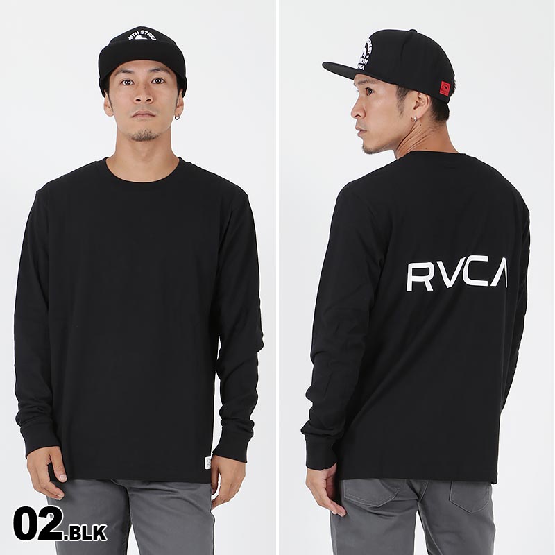 楽天市場 Rvca ルーカ メンズ ロングtシャツ Aj042 055 長袖 ティーシャツ ロンt トップス ロゴ バックプリント 男性用 スポーツ スノーボードのocstyle