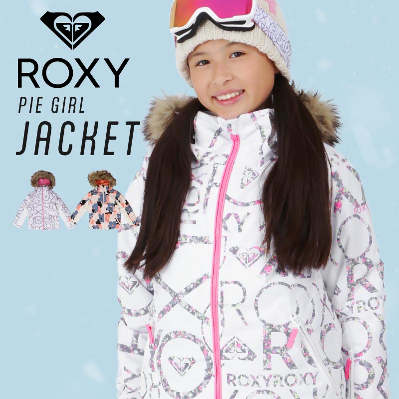 【美品】ROXYスキースノーボードウェア140150チェックキッズジャケット OUTLET】【REGULAR FIT】 (130-150cm向け)10K ROXY キッズ PIE