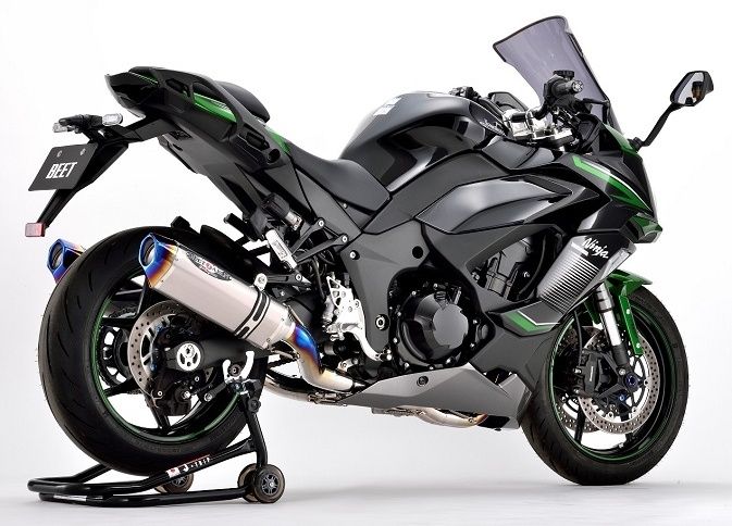 BEET ビート KAWASAKI Ninja1000SX NASSERT Evolution Type2T2 (P) メタルブラック 0223-KH2-MB|OCC netshop