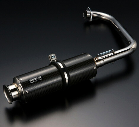 BEAMS ビームス マフラー フルエキゾースト SS300カーボン リトルカブ Fi B136-08-000