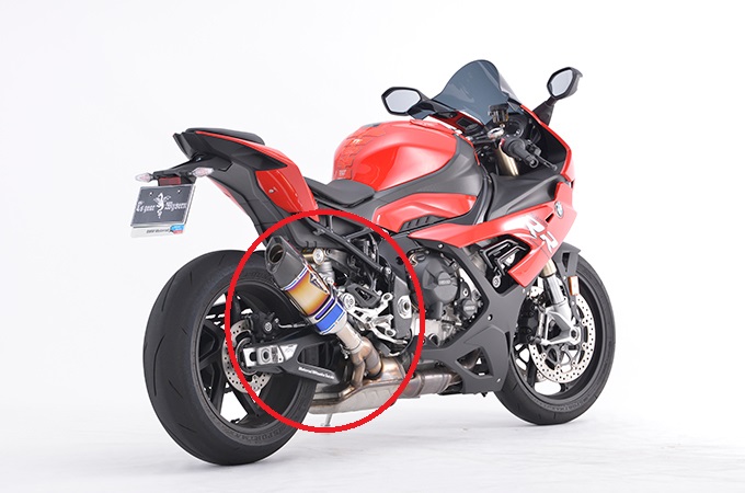 r’s gear アールズギア BMB S1000RR (20-) リアルスペック コミューター スリップオンマフラー チタンドラックブルー RB17-03SD 66,393円