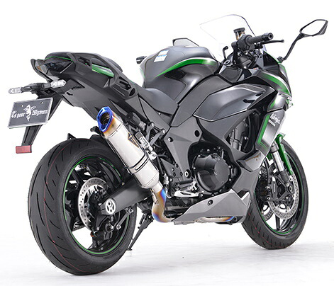 r&rsquo;s gear アールズギア KawasakiNinja 1000SX(20-) リアルスペック シングル UP タイプ フルエキゾーストマフラー チタンポリッシュ RK36-TUST｜OCC　netshop 101,816円