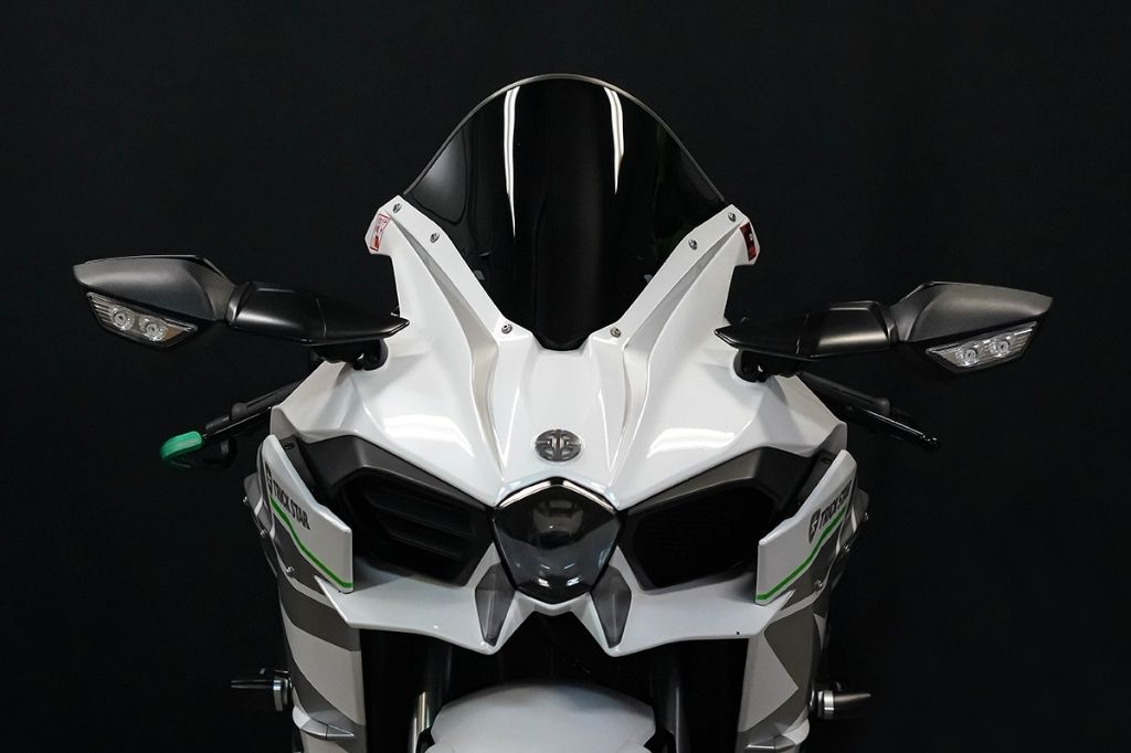 TRICKSTAR トリックスター 【 スモーク 】 Kawasaki Ninja H2 (15-21) スクリーン SCR-H01-SM