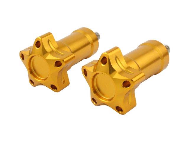 SHIFT UP シフトアップ シートノブ タイプ2 HONDA ホンダ MONKEY125 JB02/03 (2018-2024) ゴールド 270212-04