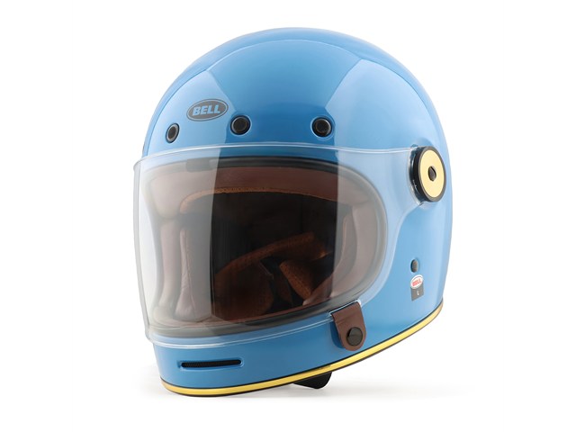 在庫有り BELL ベル ヘルメット 【限定品】BULLITT SOLID GLOSS VINTAGE BLUE L 59-60cm JP7173584