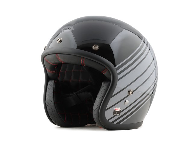 在庫有り BELL ベル ヘルメット CUSTOM500 EDGE METALLIC BLACK/GRAY M 57-58cm [FA25 LTD] JP7175021｜OCC　netshop