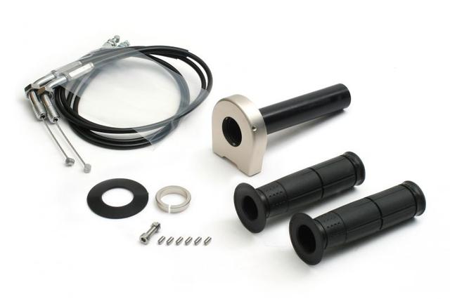 在庫有り ACTIVE アクティブ TMR専用スロットルキット TYPE-2 ブラック 巻取φ28 [ワイヤー:メッキ金具 700mm] 1069171｜OCC　netshop