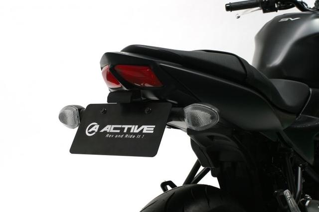 要納期確認 ACTIVE アクティブ フェンダーレスキット ブラック [LEDナンバー灯付き] 1155038