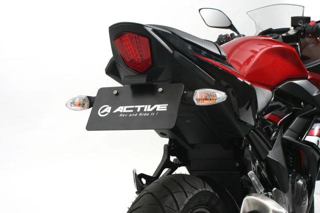 要納期確認 ACTIVE アクティブ フェンダーレスキット ブラック [LEDナンバー灯付き] 1155039