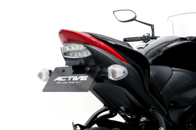 在庫有り ACTIVE アクティブ フェンダーレスキット ブラック [LEDナンバー灯付き] 1155046｜OCC　netshop