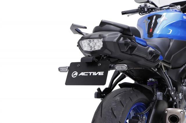 在庫有り ACTIVE アクティブ フェンダーレスキット ブラック [LEDナンバー灯付き] 1155047